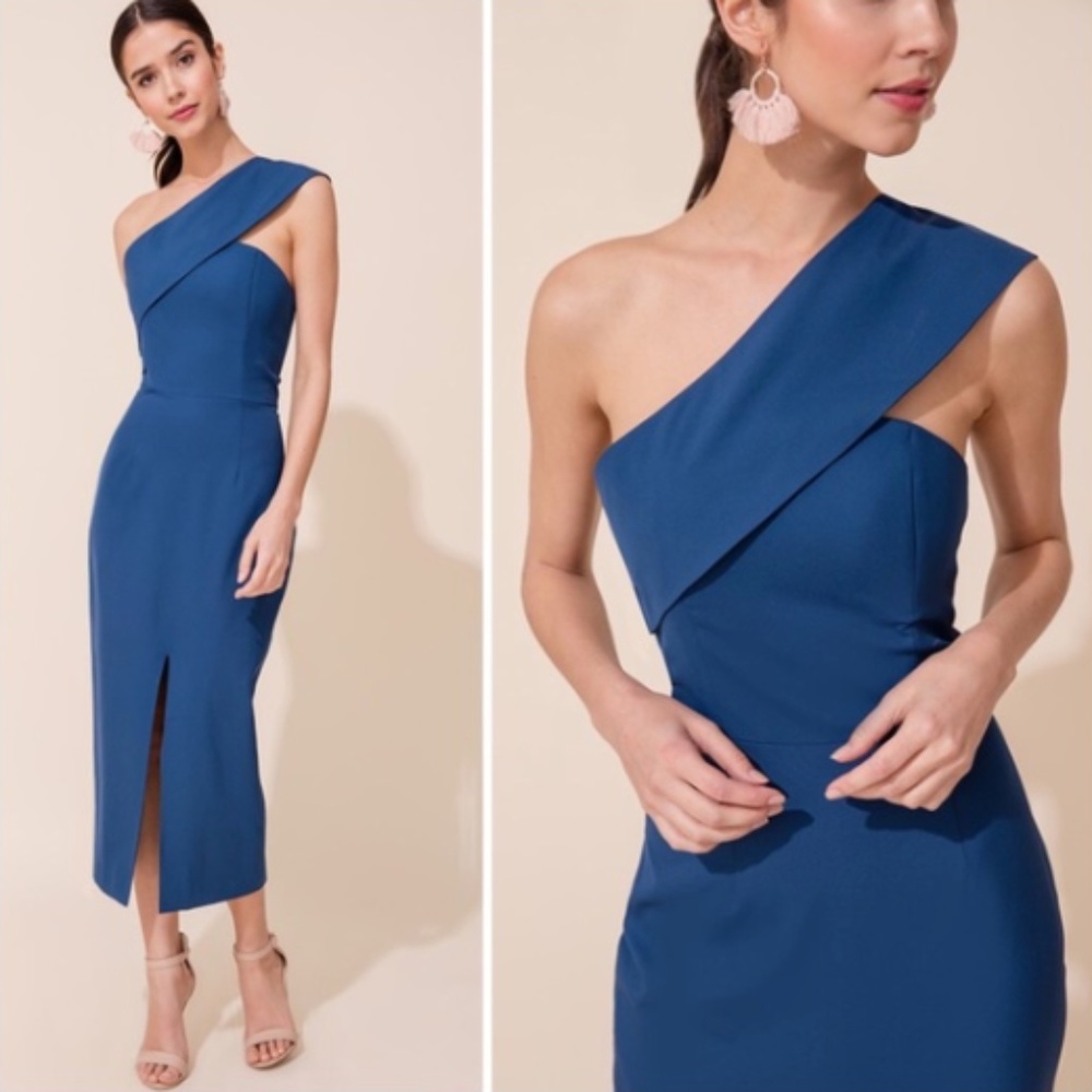 Yumi Kim That Jazz One Shoulder Midi Dress